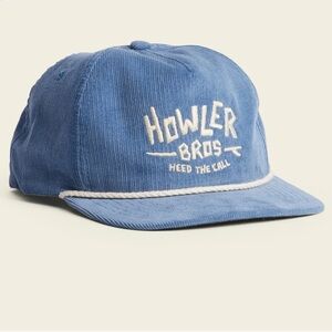 🧢 Brand New HOWLER Unstructured Snapback - Howler Rider - Fine Blue